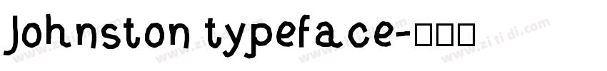 Johnston typeface字体转换
